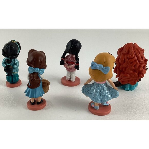 Disney Animator Collection Young Princess Merida Jasmine Belle 3" Figure Topper - Picture 4 of 6